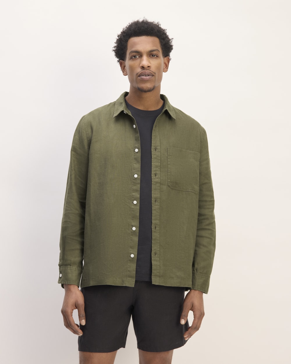 mens-linen-straight-hem-shirt-kalamata | primary