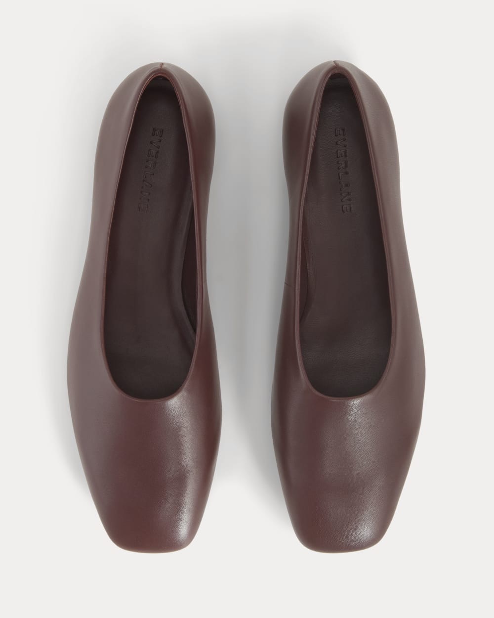 Gallery Square-Toe Flat | Burgundy Everlane Gallery Square-Toe Flat | Burgundy Everlane