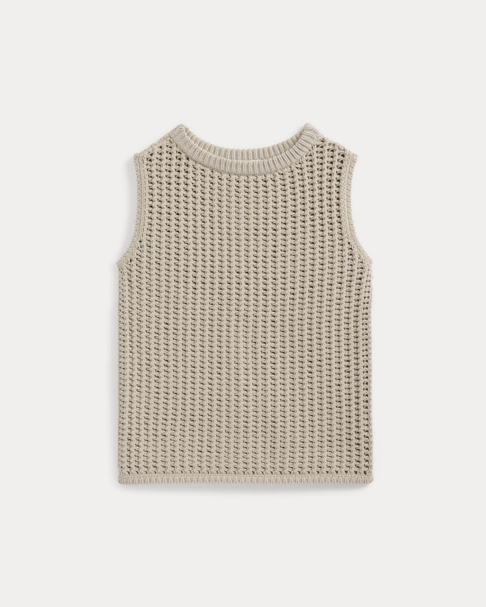 womens-open-knit-tunic-vest-cotton-peyote | alt