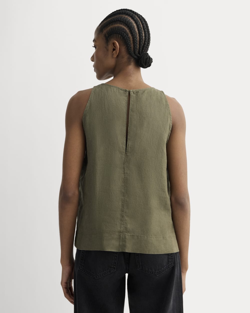 The Linen High-Neck Tank | Kalamata – Everlane