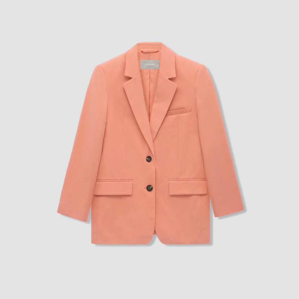 womens-tencel-oversized-blazer-tawny-pink | alt