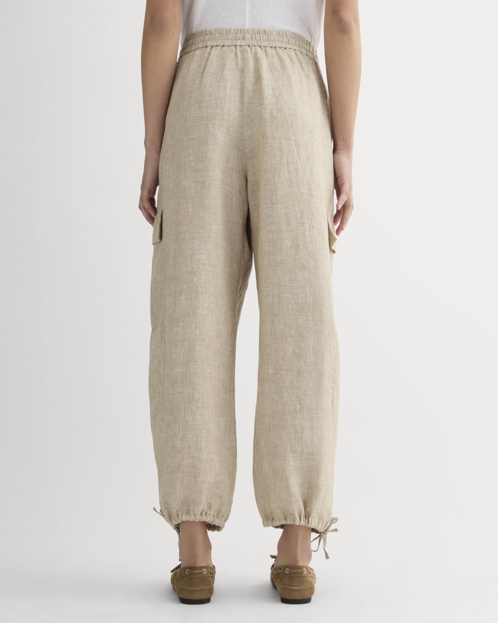 The Cargo Curve Pant in Linen | Cornstalk Chambray – Everlane