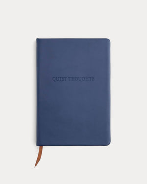 Everlane x Peace & Quiet Leather Journal |  Navy
