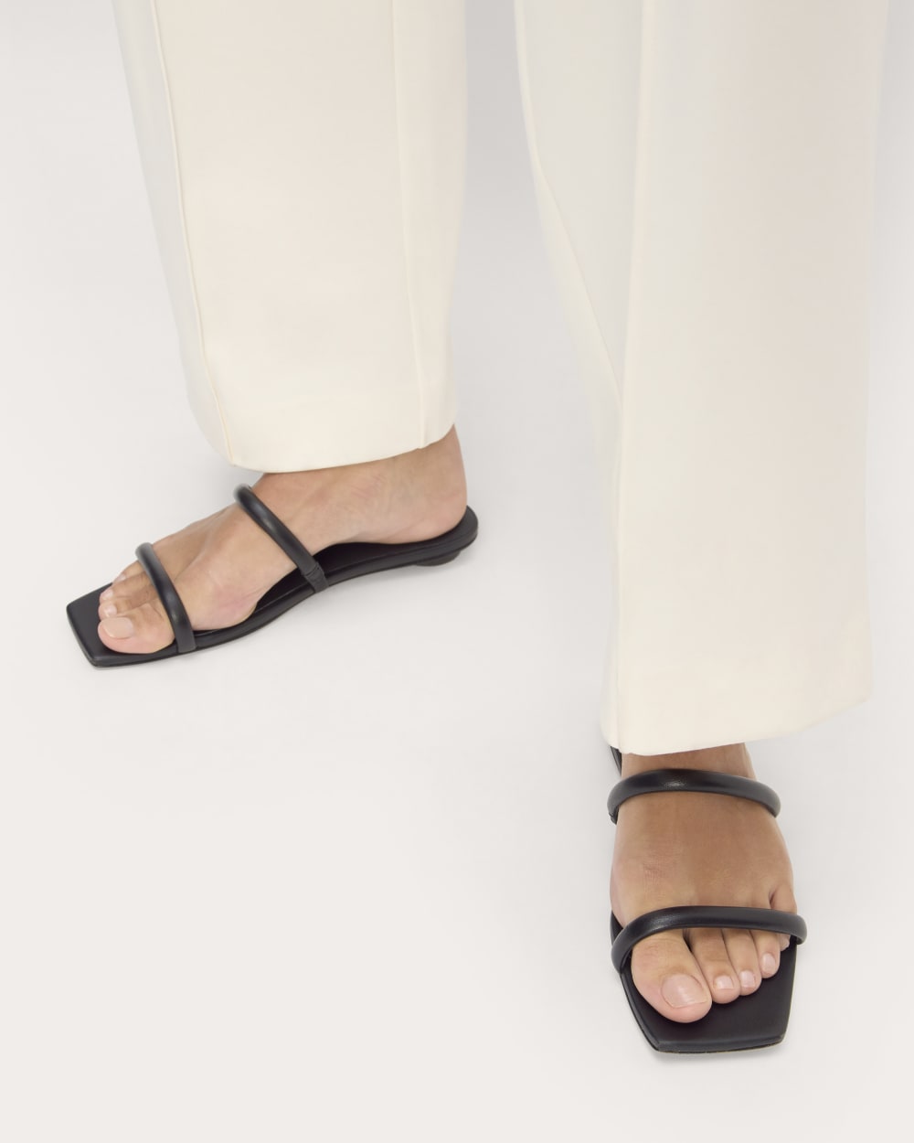 womens-double-strap-sandal-black | alt