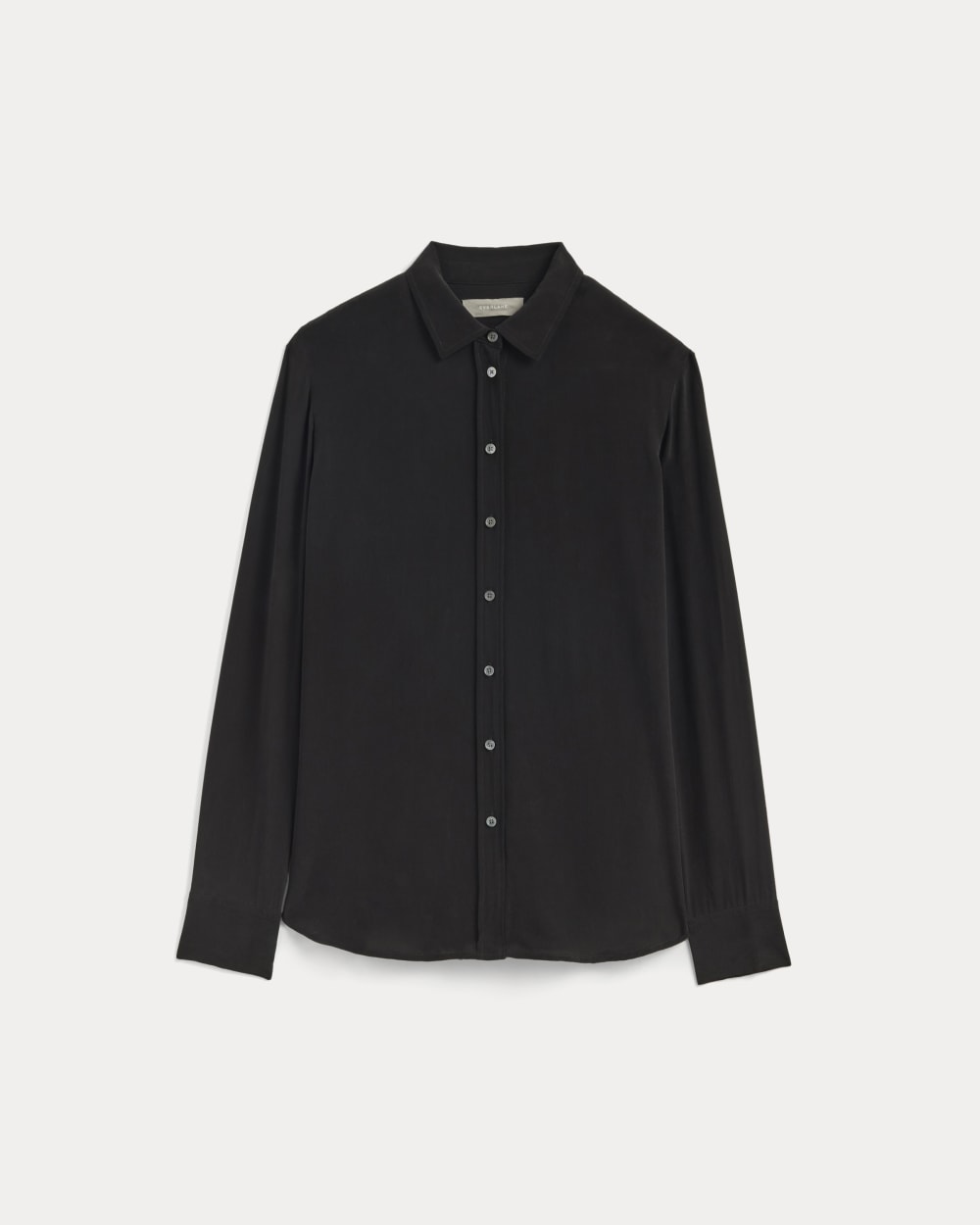 womens-clean-slk-rlxd-shirt-black | alt
