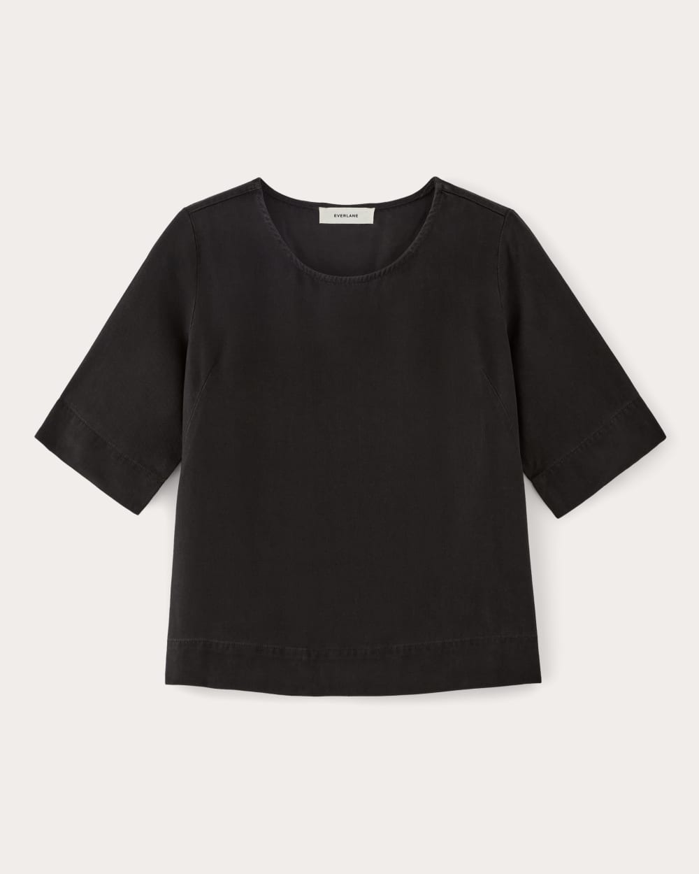 The Relaxed Tee in Buttersoft | Black – Everlane