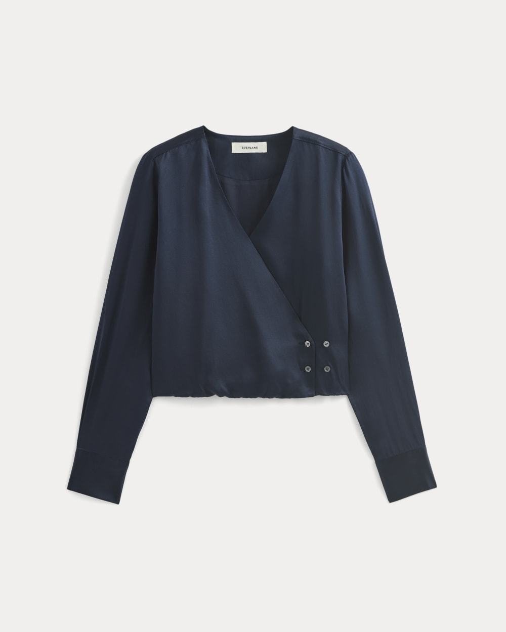 womens-wrap-top-in-silk-charmeuse-navy | alt