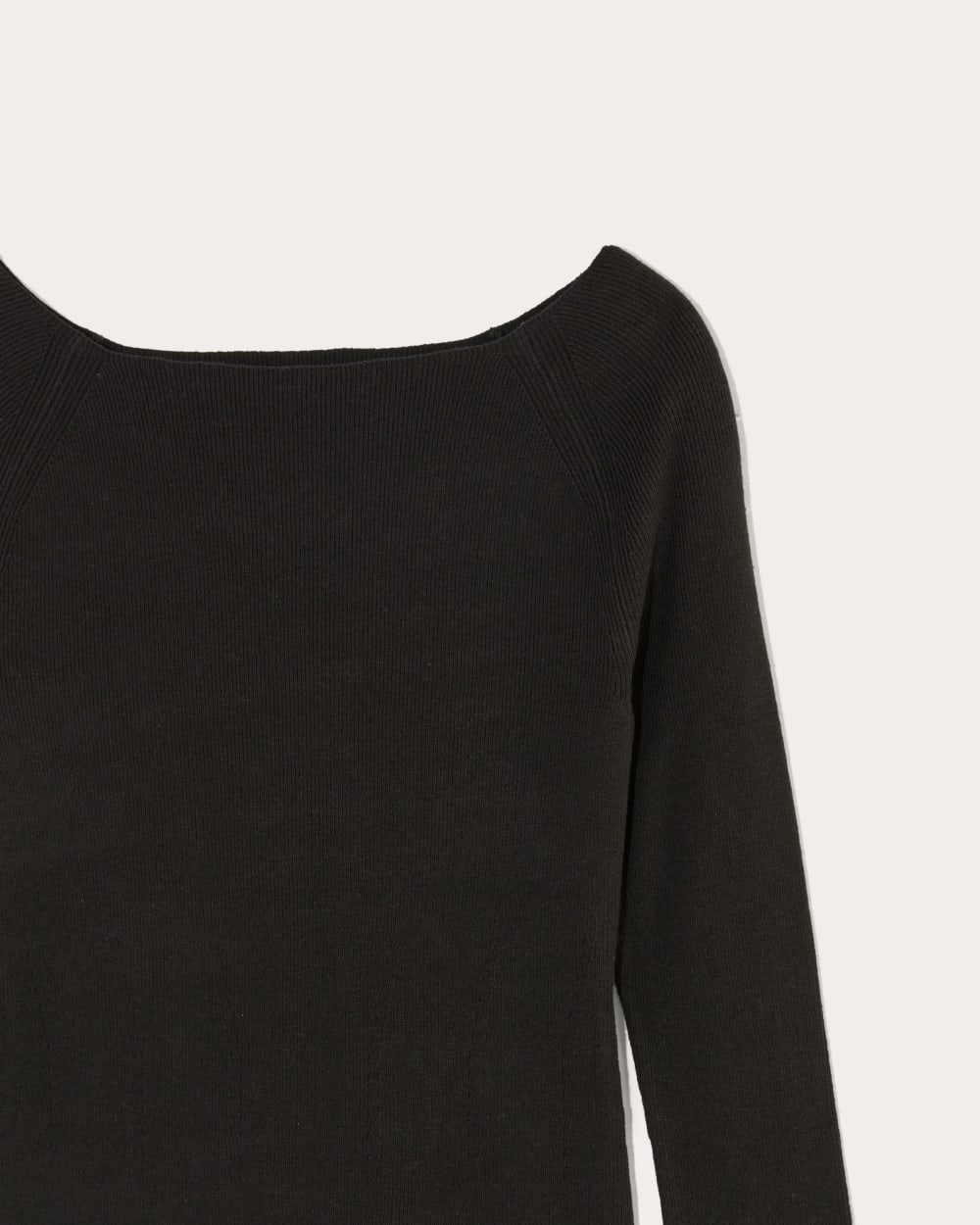 The Knit Boatneck Top | Black – Everlane