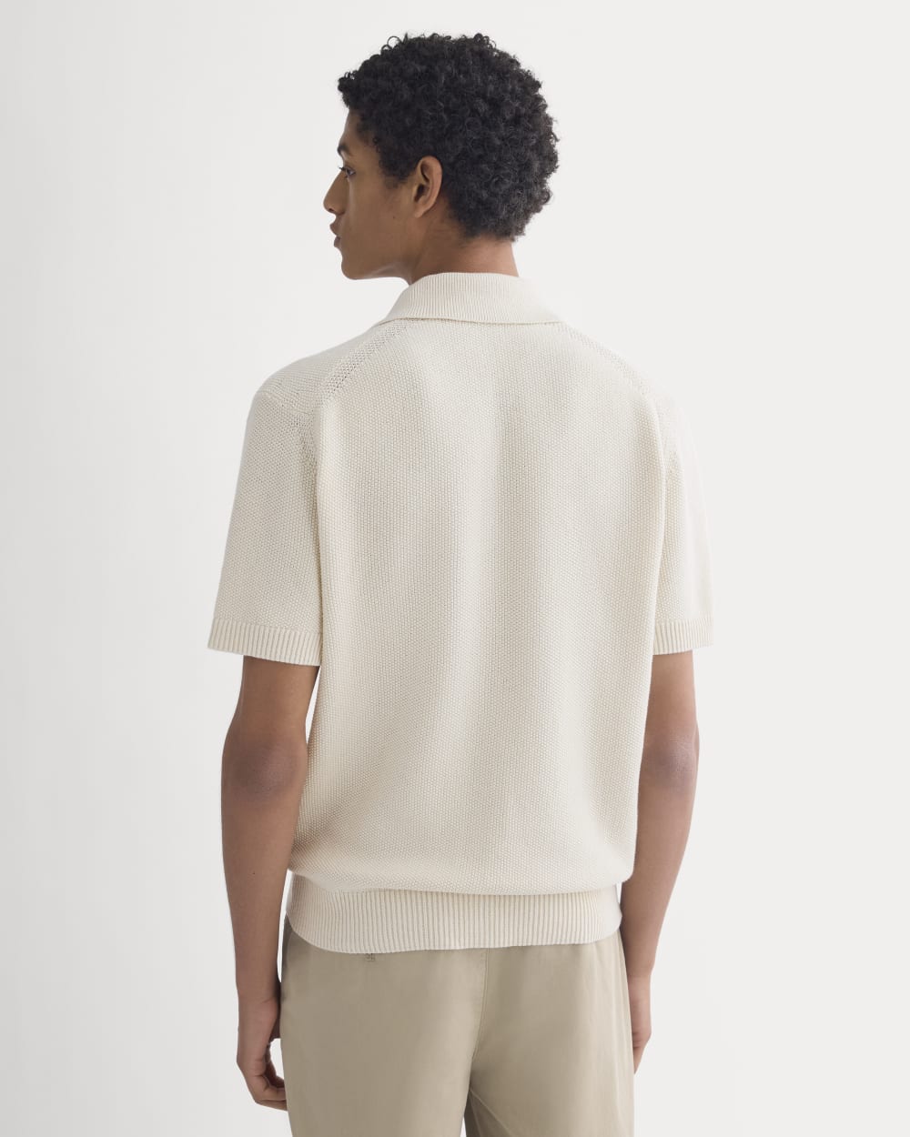 Seed Stitch Polo | Birch – Everlane