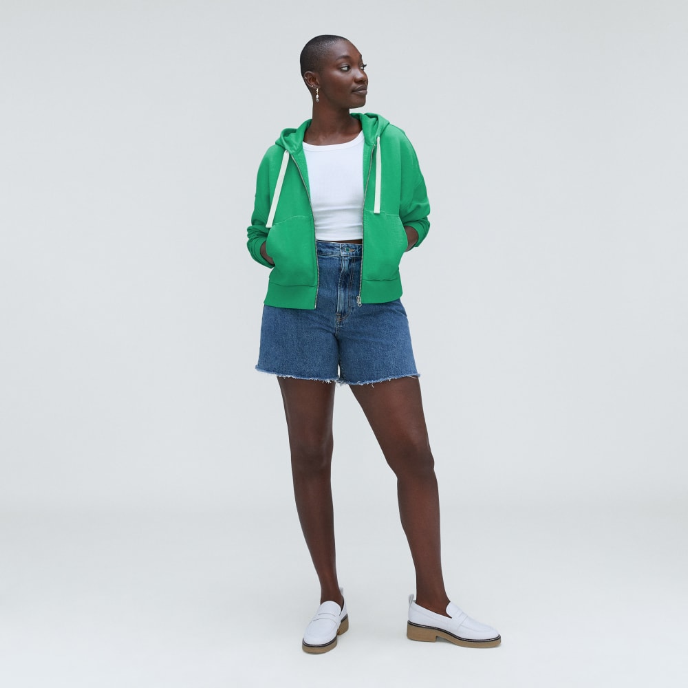 The Track Organic Cotton Hoodie | Bright Jade – Everlane