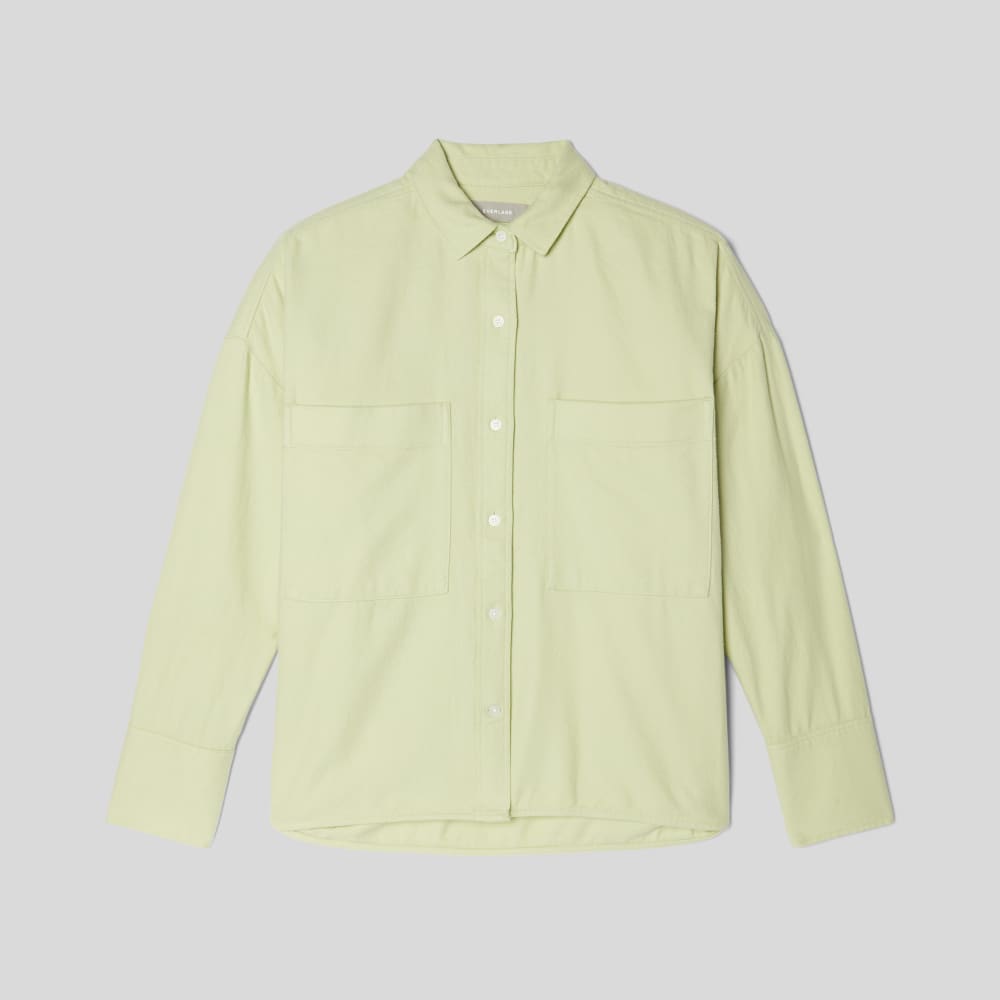 womens-boxy-flannel-shirt-seafoam-green | alt