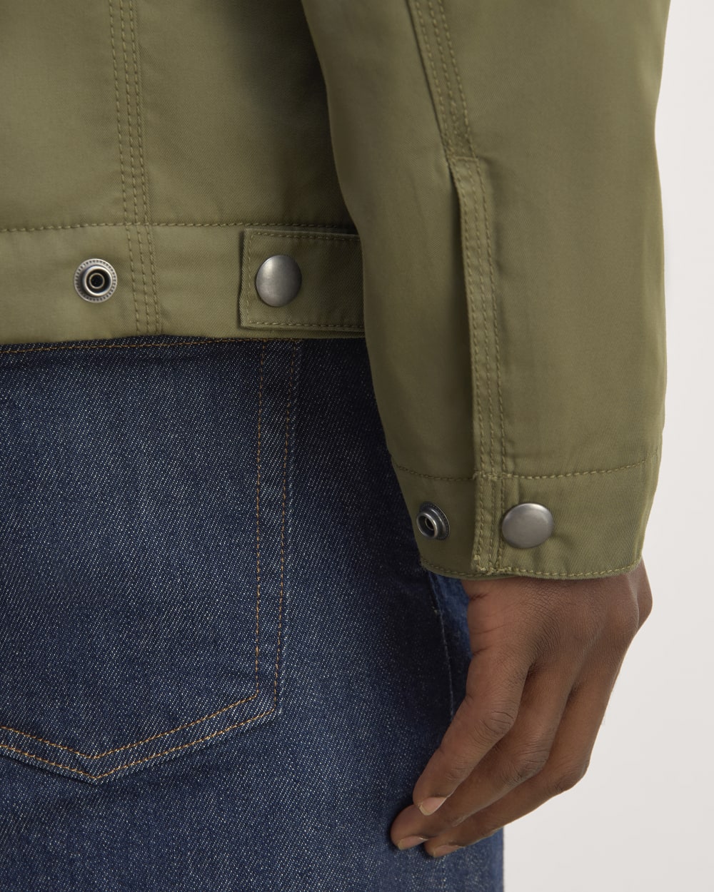 The Filled Harrington Jacket | Black