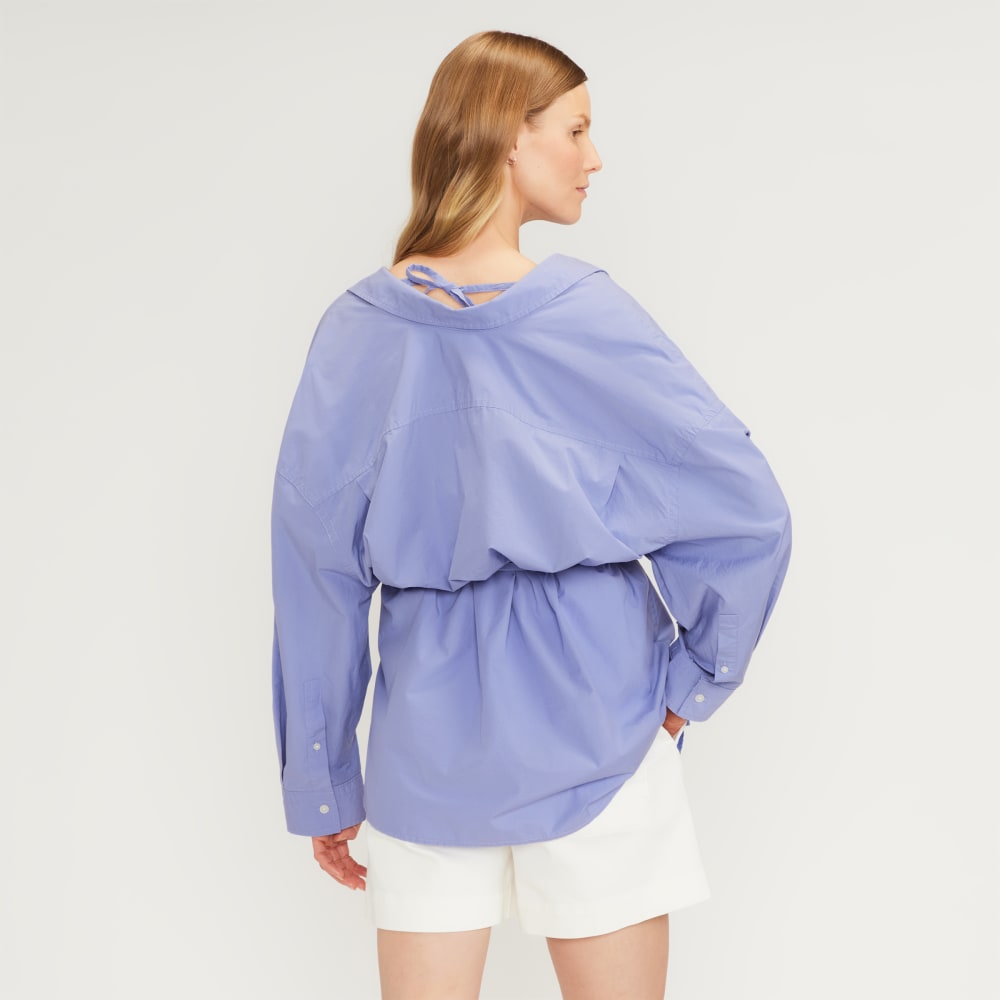 womens-poplin-tie-back-shirt-cornflower-blue
