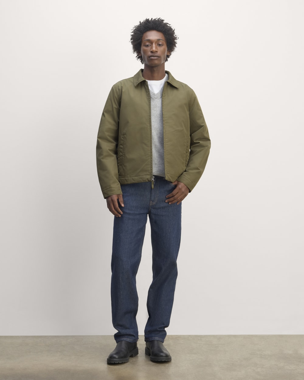 The Filled Harrington Jacket | Kalamata – Everlane