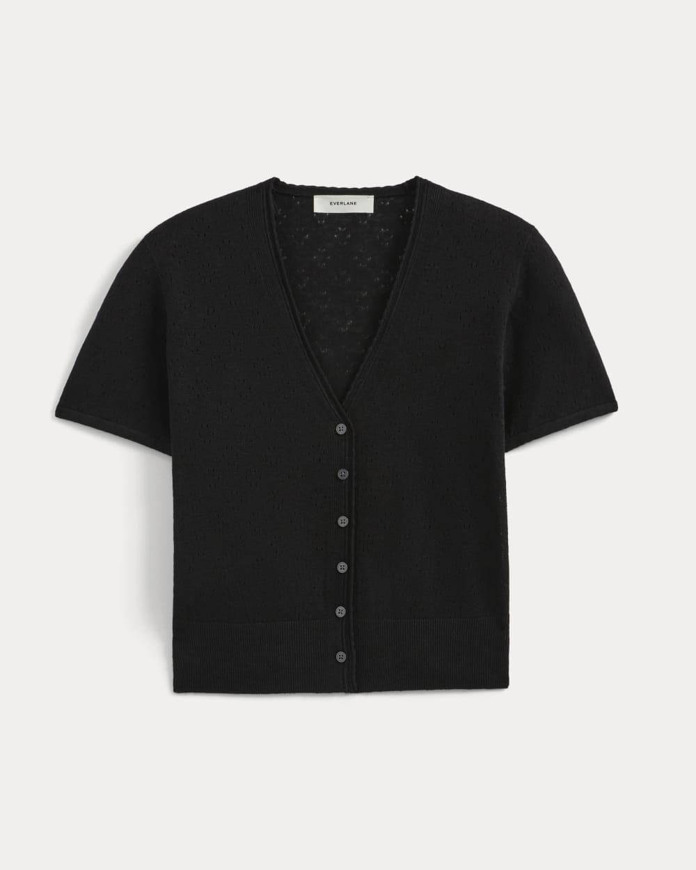 womens-lace-trim-cardigan-in-fine-linen-black | alt