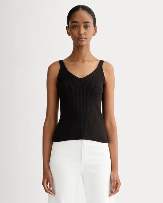 womens-fine-knit-cami-black | primary