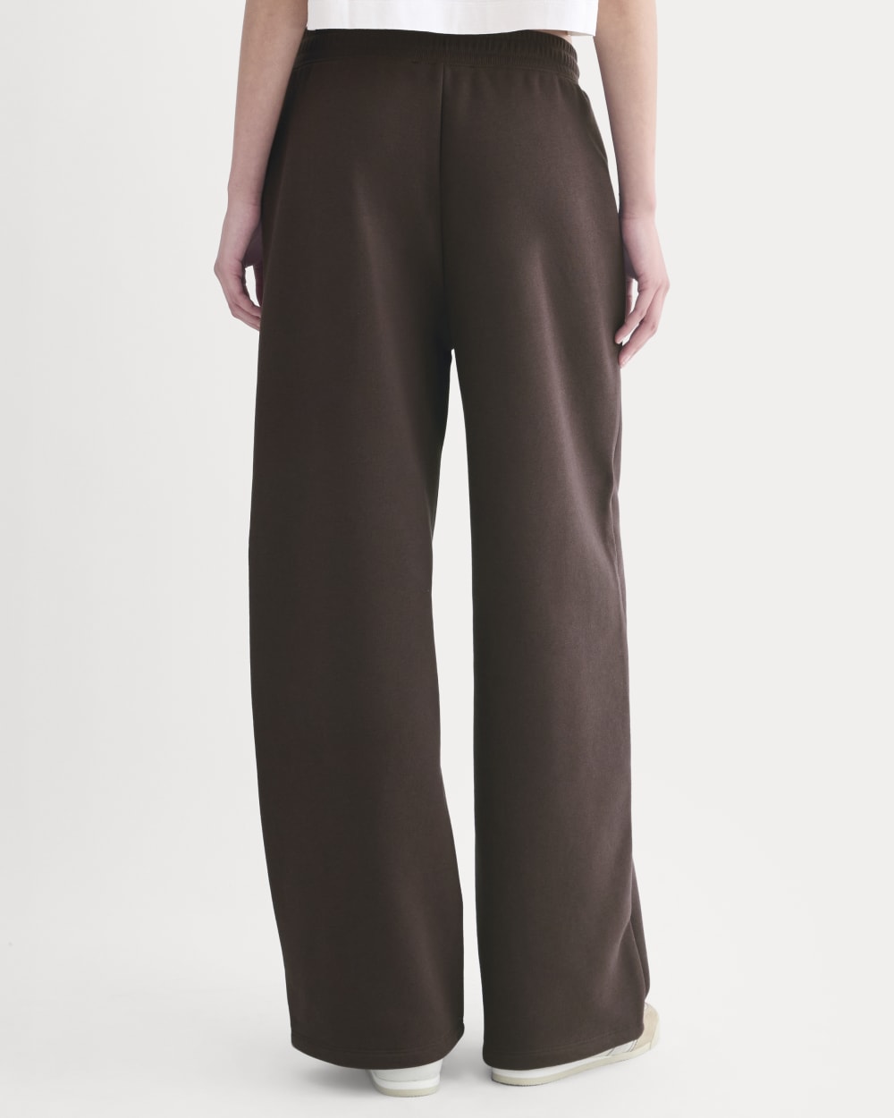 Luxe Fleece Wide-Leg Sweatpant | Dark Chocolate – Everlane