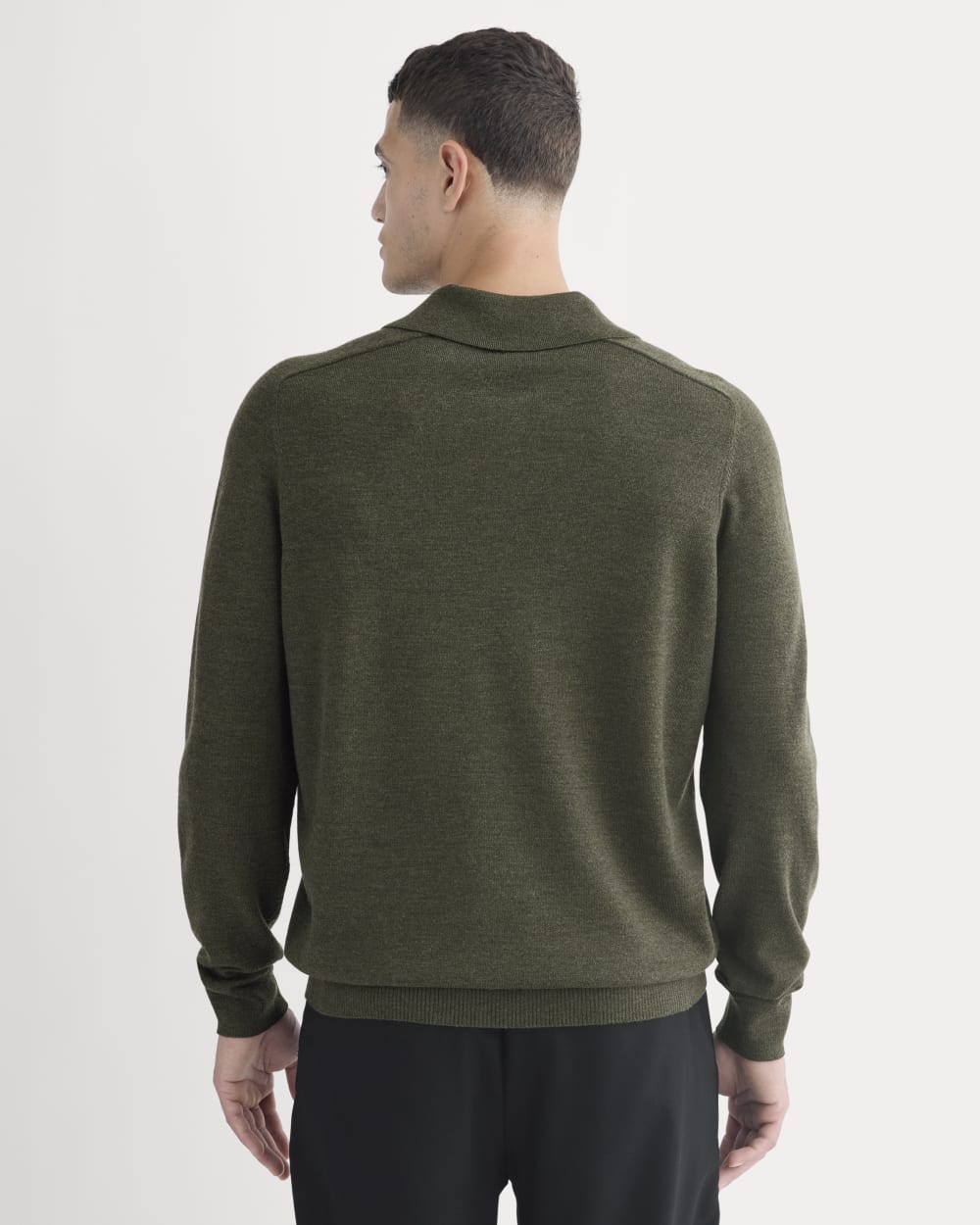 ULTERIOR ニットポロ Soler Fold Over Knit Top – Guizio
