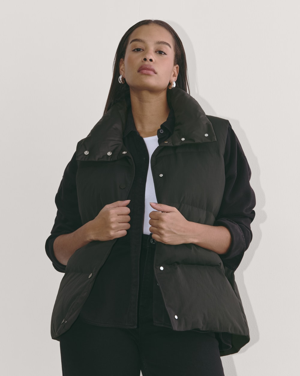 The Puffer Vest | Black – Everlane