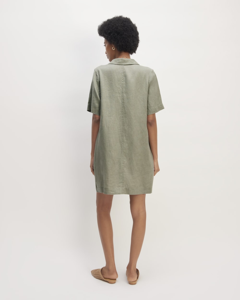 everlane luxe cotton shirt dress Everlane + The Luxe Cotton Shirtdress