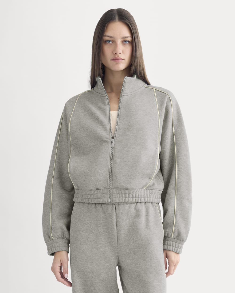 womens-luxe-fleece-track-jacket-vintage-heather-grey | primary