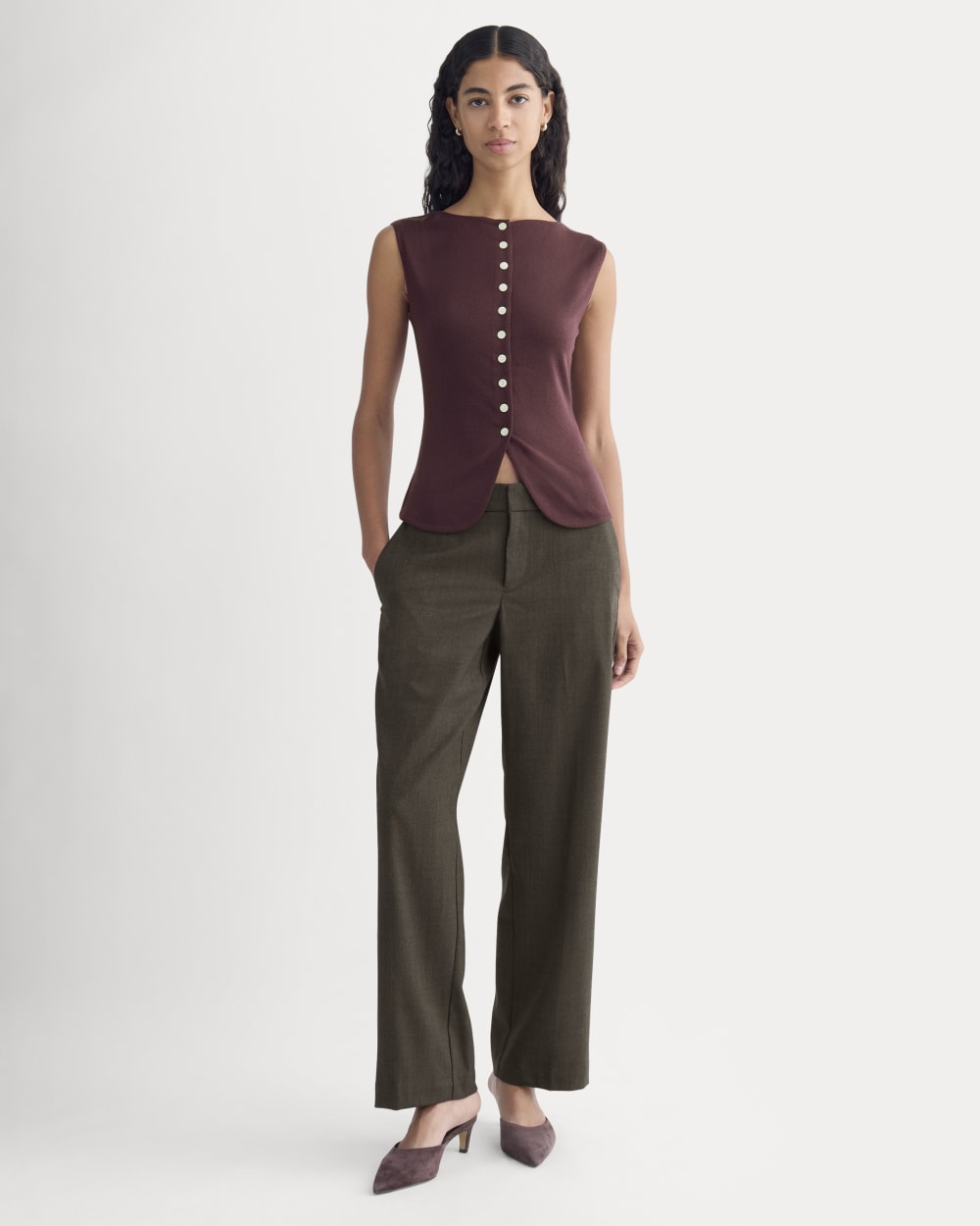 womens-sleeveless-button-up-butterluxe-deep-plum