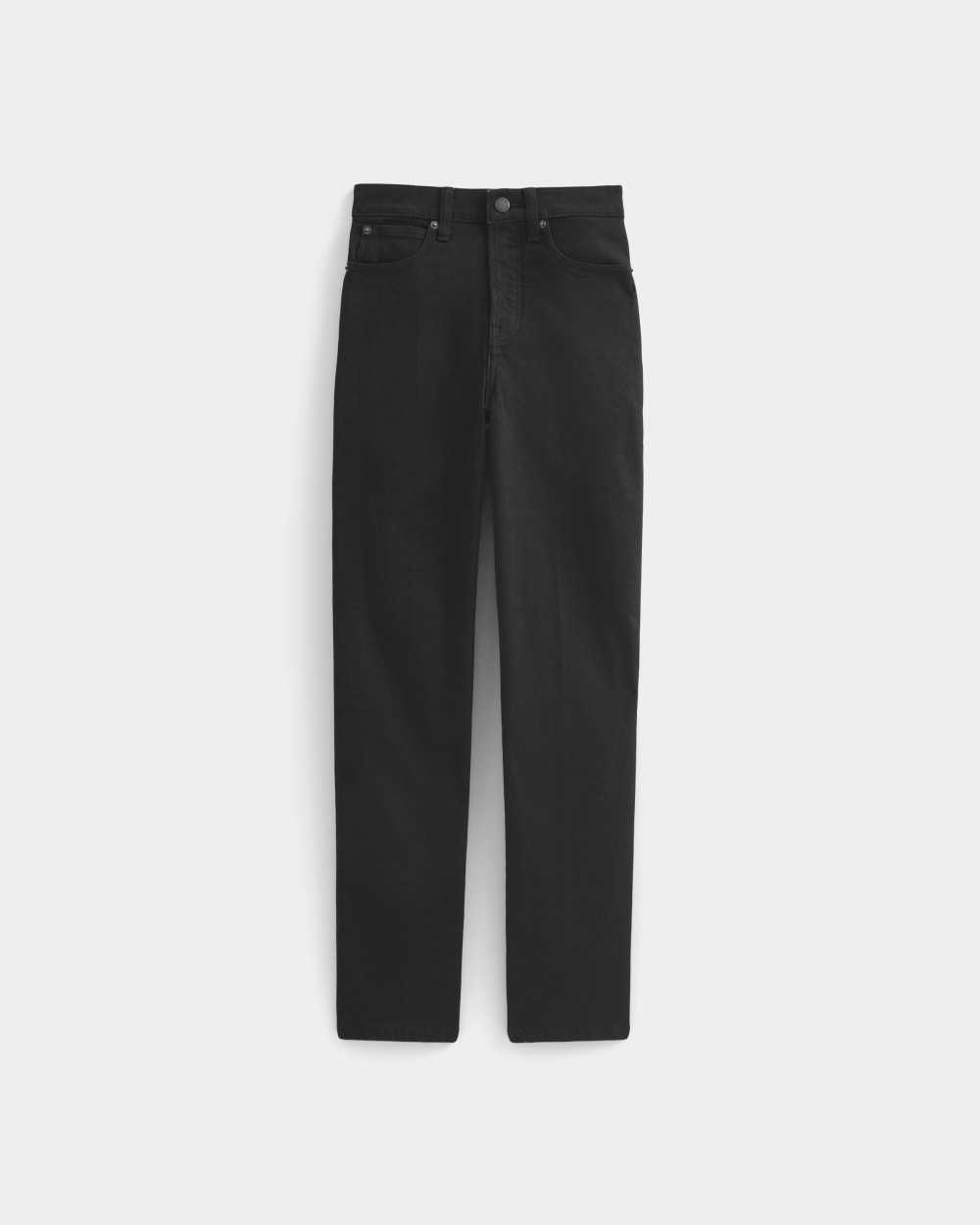 everlane cigarette jeans High-Rise Jean In Medium Blue, Size 23, Cotton premium feel. EVERLANE High Rise Cigarette Leg
