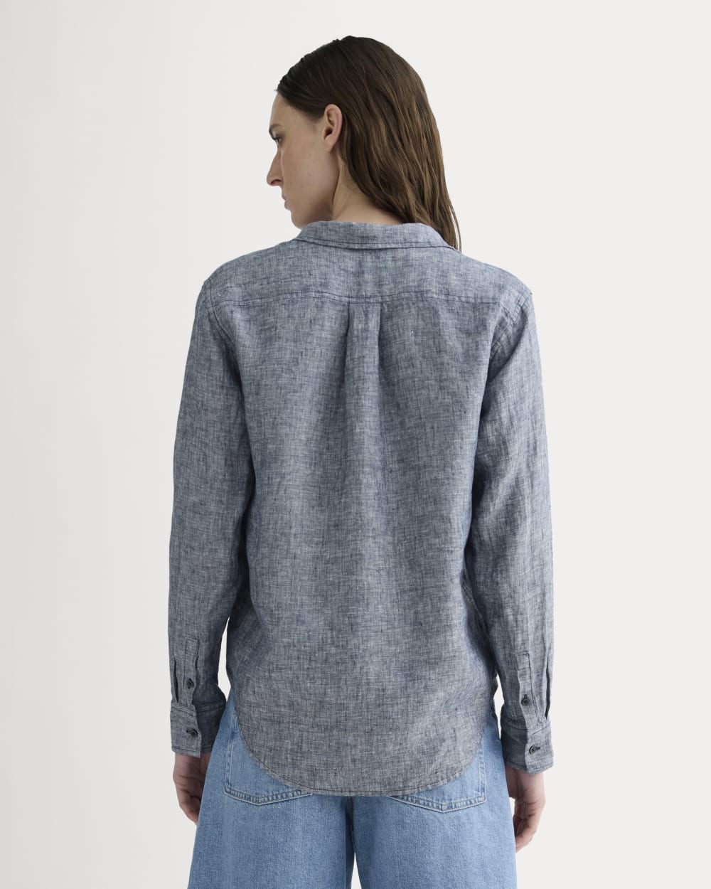 womens-relaxed-linen-shirt-navy-chambray