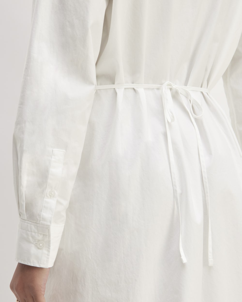 The Supima Cotton Midi Shirt Dress | White Everlane The Supima Cotton Midi Shirt Dress | White Everlane