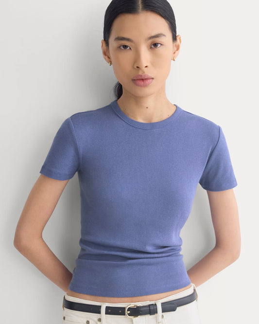 womens-everlight-short-sleeve-crew-blue-dusk | primary