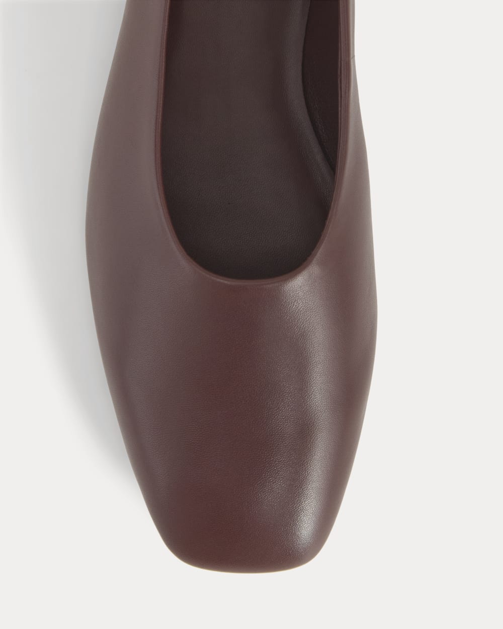 Gallery Square-Toe Flat | Burgundy Everlane Gallery Square-Toe Flat | Burgundy Everlane