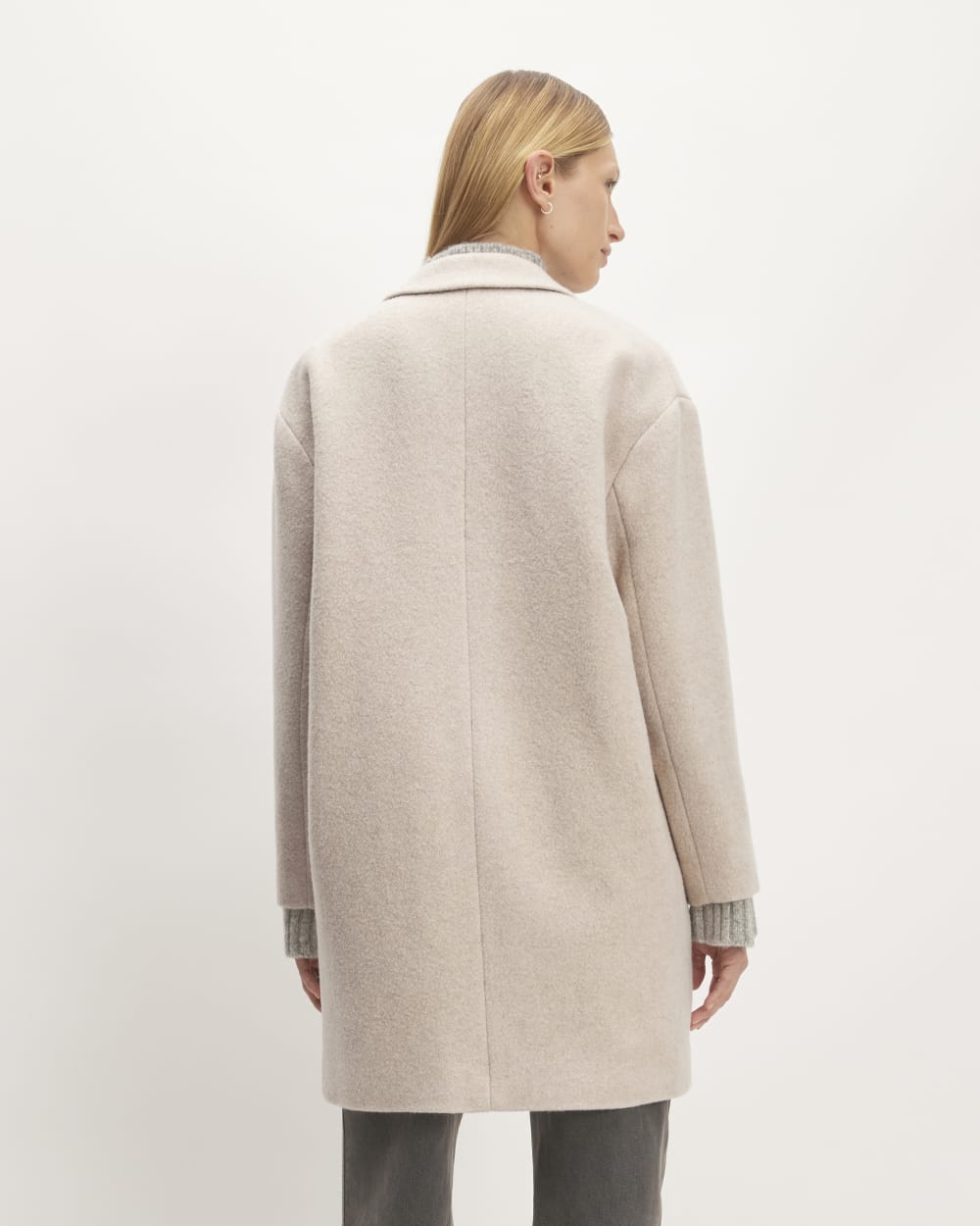 The Italian ReWool® Cocoon Coat | Oat – Everlane