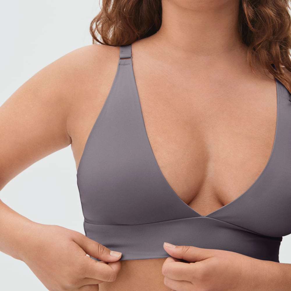 Invisible Bra Plum