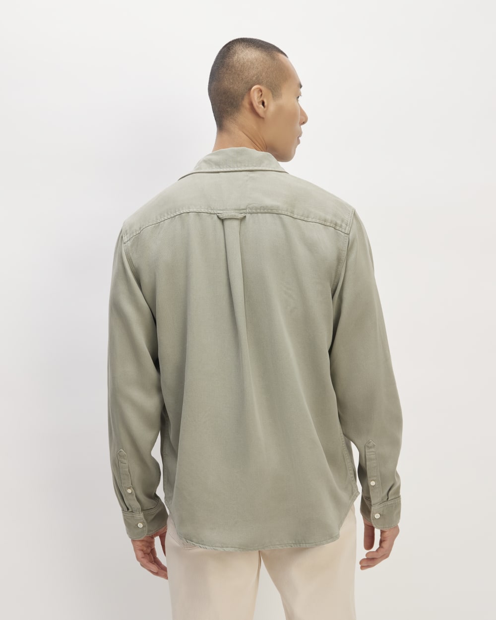 The Utility Shirt Jacket in Buttersoft | Sage Green – Everlane