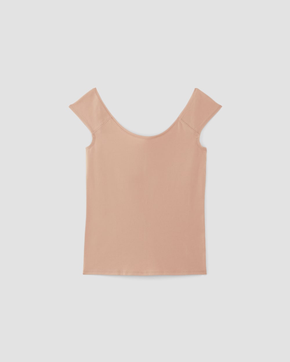 The Supima® Form Cap-Sleeve Tee | Blush Pink – Everlane