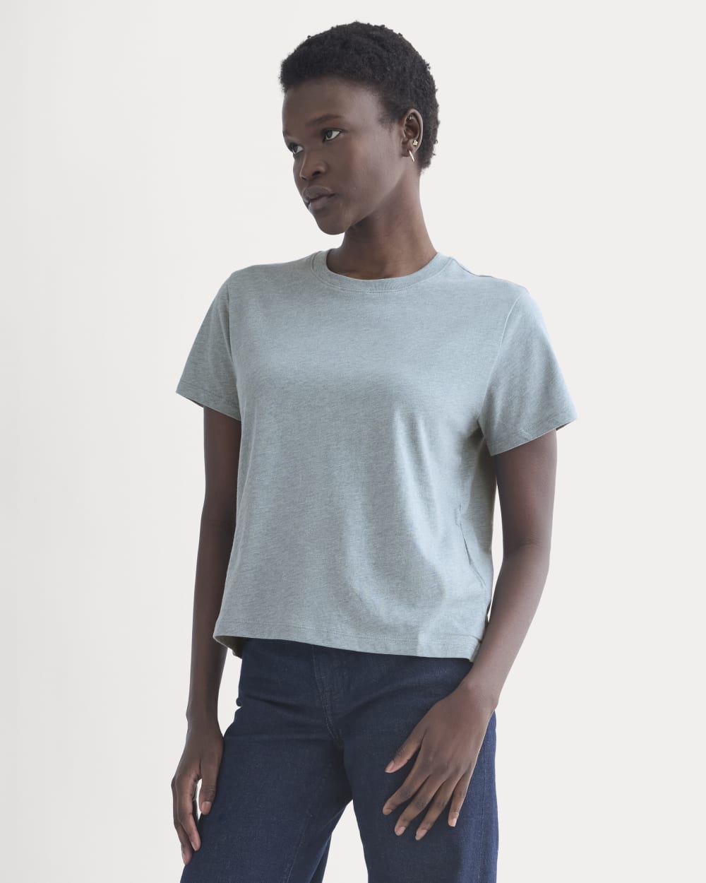 womens-organic-cotton-box-cut-tee-heathered-sea | primary