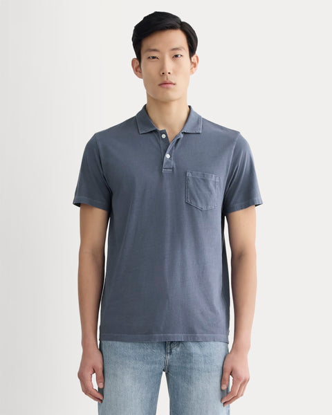endlessmade poloシャツ Melzi Polo - Laguna Blue – AndersonOrd Performance Apparel