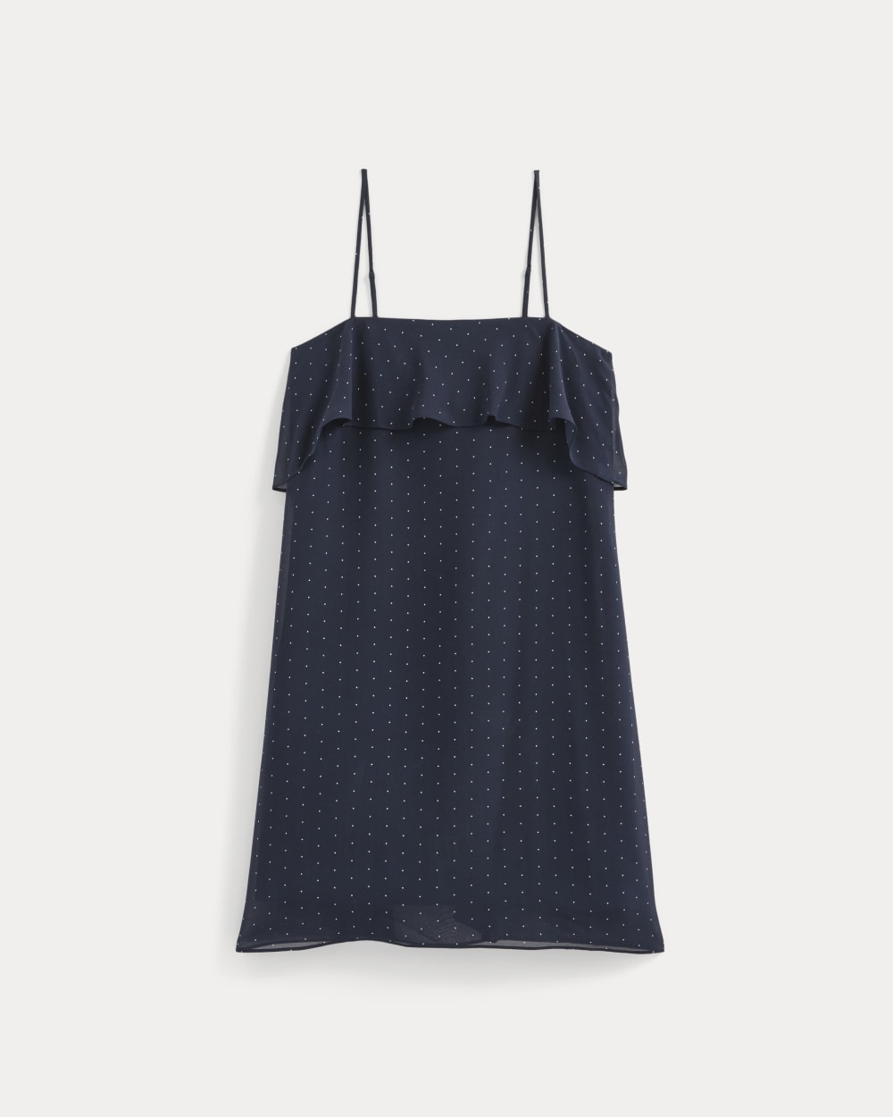 womens-scarf-tie-mini-dress-georgette-mens-navy-birch | primary
