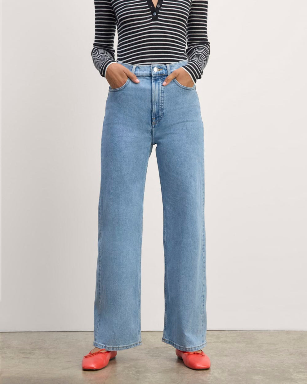 The Great The Slouchy Sailor Jean - Harbor Wash