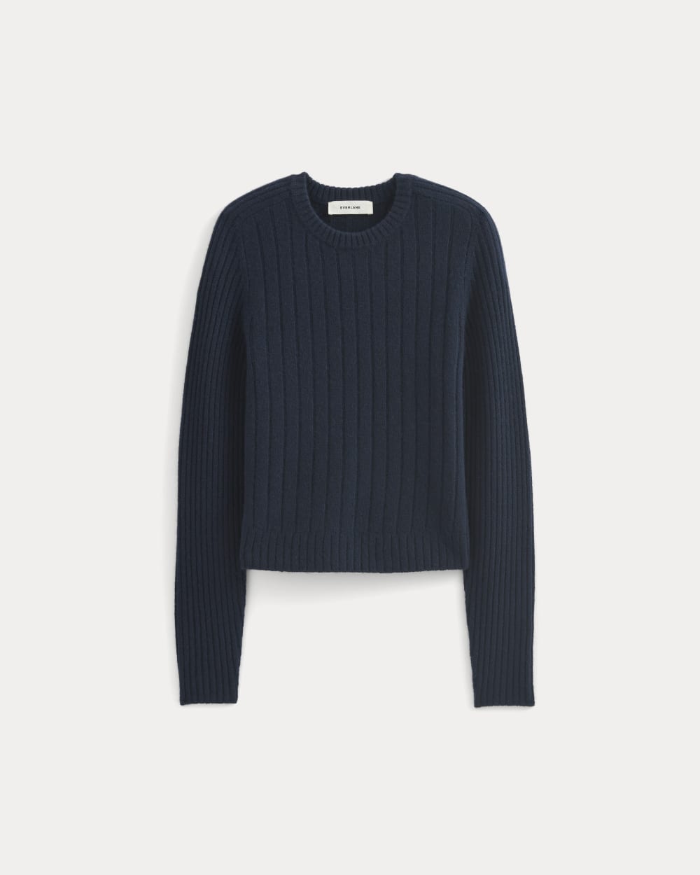 womens-mix-ribbed-crew-in-cashmere-navy | alt