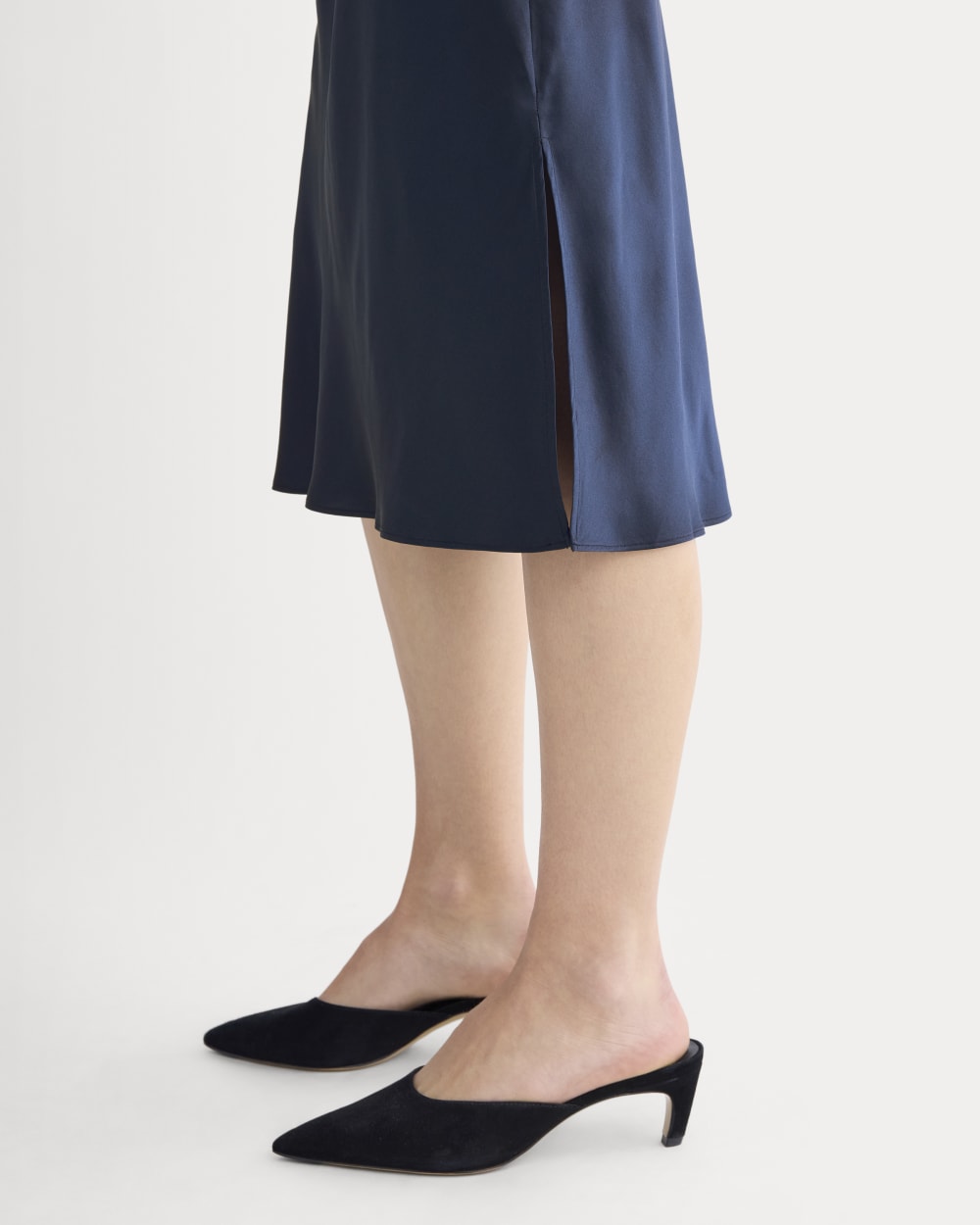everlane silk short sleeve dress The Dream Short-Sleeve Dress