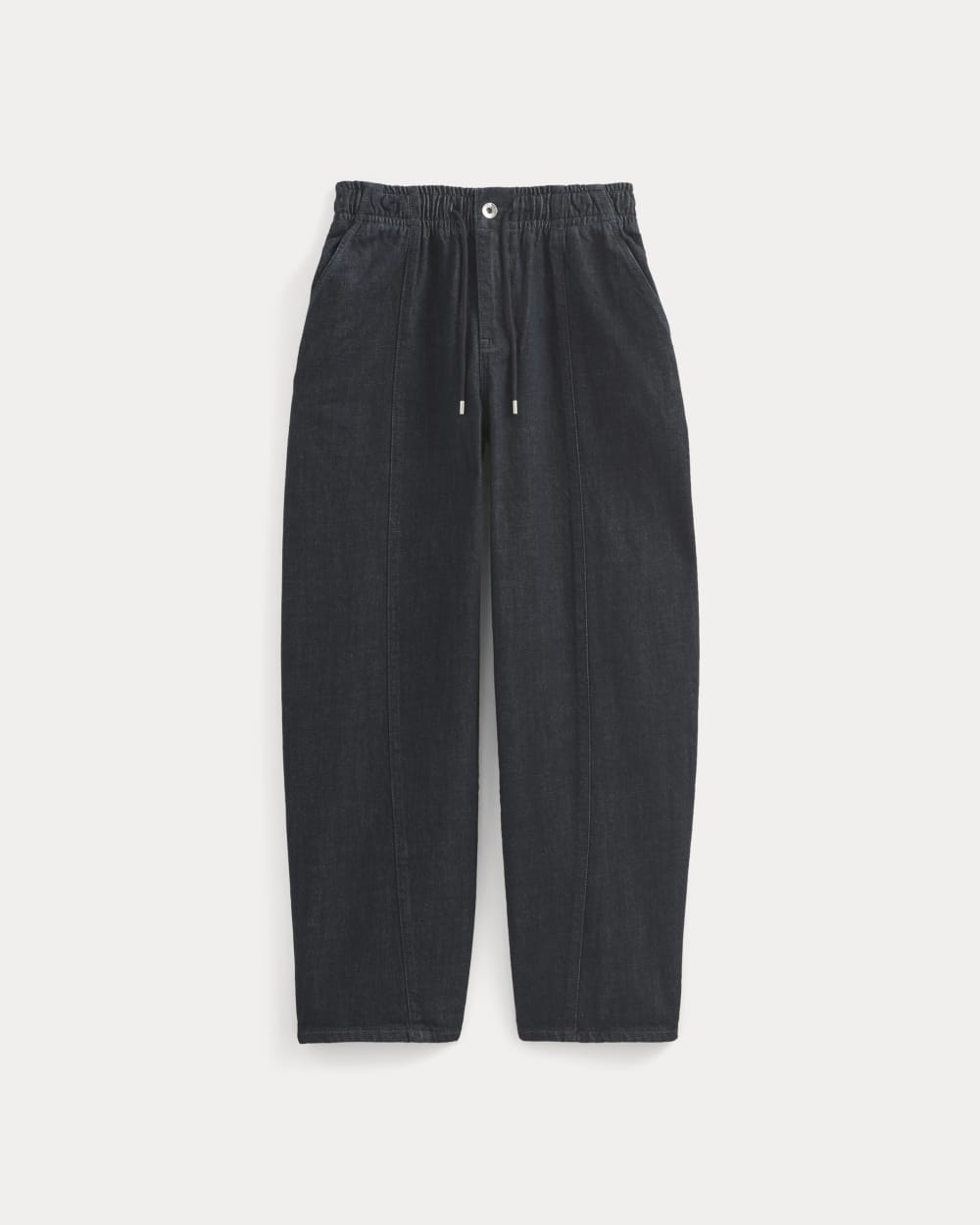 womens-drawstring-baggy-jean-dark-indigo | alt