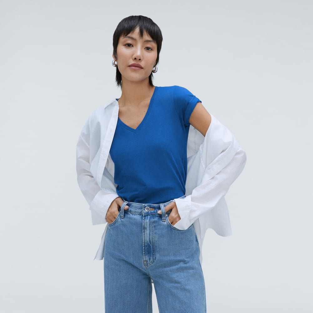 womens-organic-cotton-v-neck-lapis