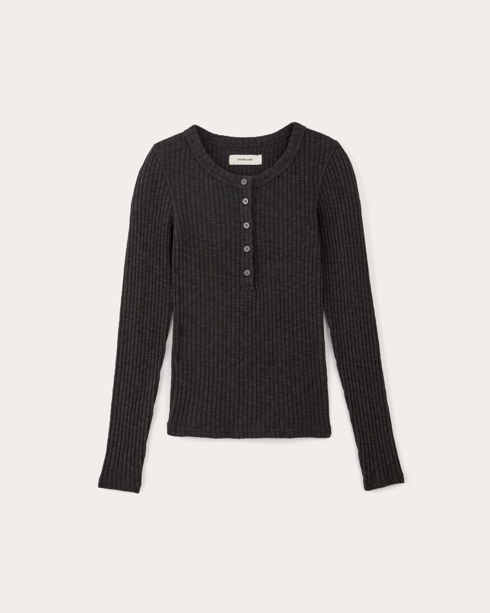 The Cozy Rib Henley | Black – Everlane