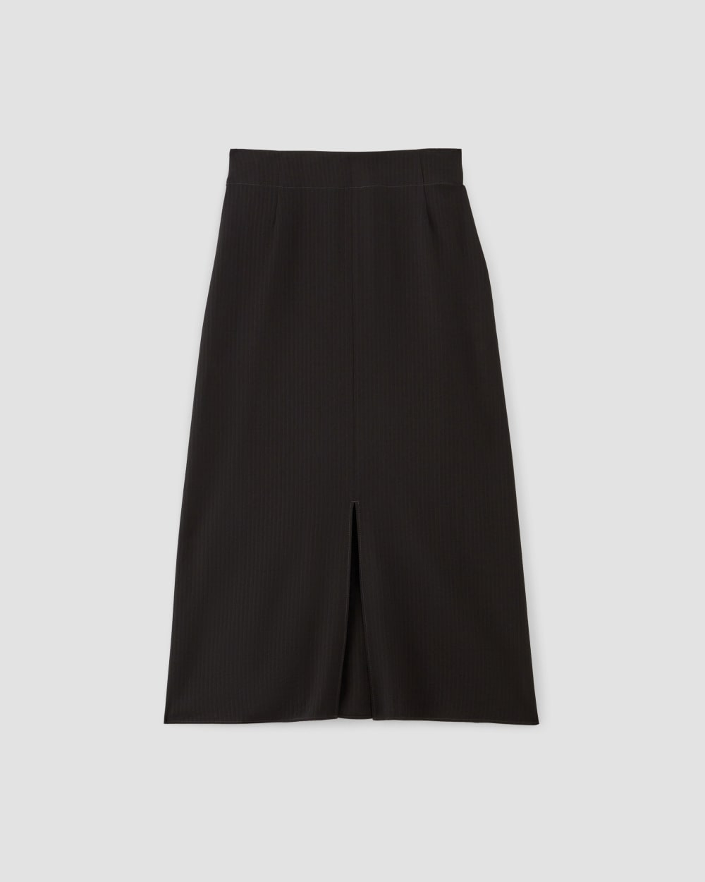 womens-mini-jacquard-stripe-slip-skirt-black | alt