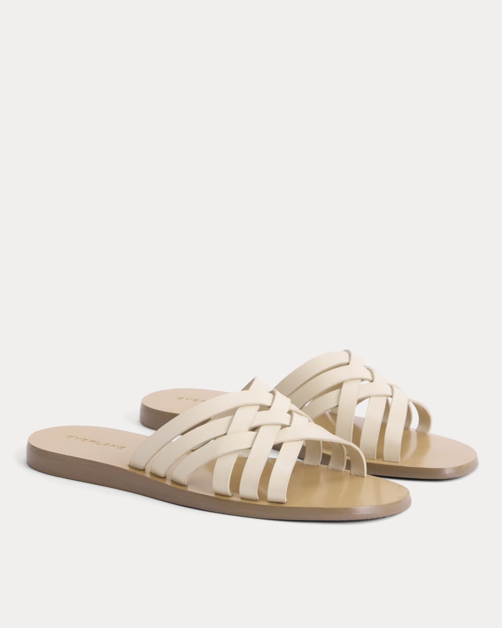 womens-leather-triple-crisscross-sandal-canvas | alt