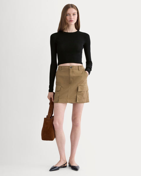 The Cargo Mini Skirt | Soft Brown – Everlane