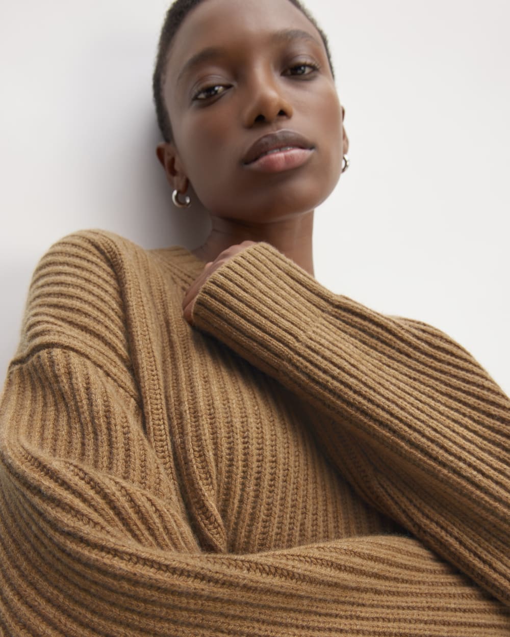 womens-felted-merino-oversized-crewneck-deep-camel