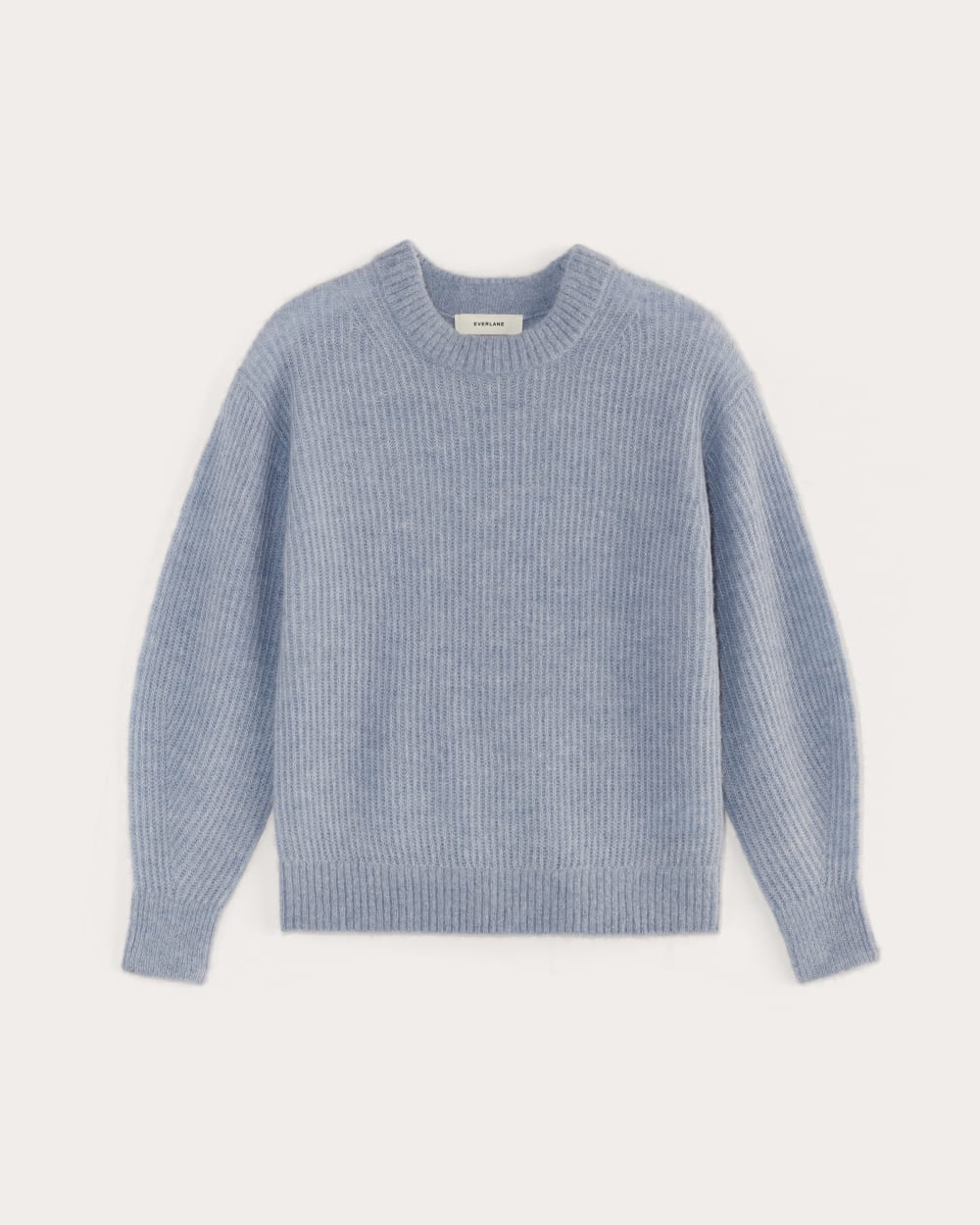 womens-alpaca-ribbed-cocoon-crew-heather-blue-slate | alt