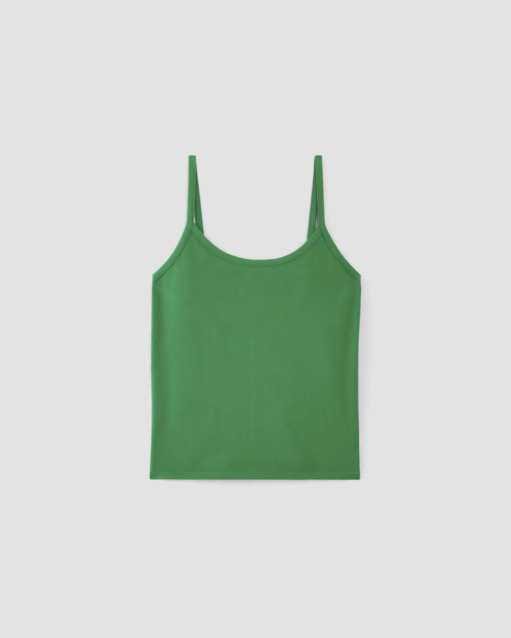 Re:Camisole 緑 The Supima® Form Spaghetti Strap Cami | Grass Green – Everlane